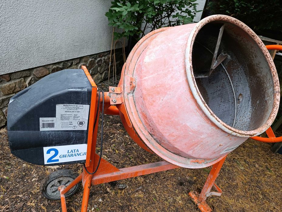 Betoniarka mała/mieszalnik 80 dm3