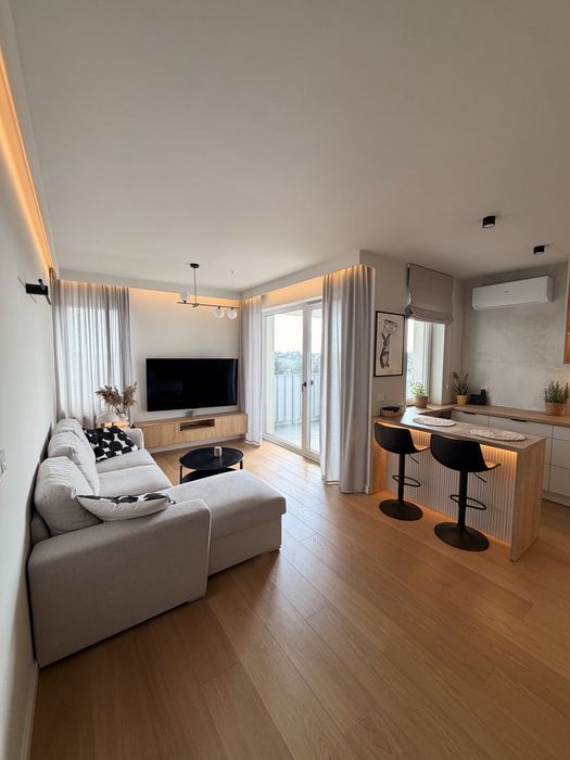 Nowe mieszkanie 2 pokoje 43 m2 do wynajęcia od zaraz- wysoki standard