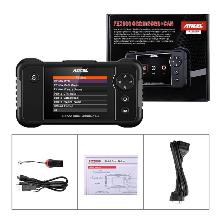 Scanner de diagnóstico Ancel FX2000 novo