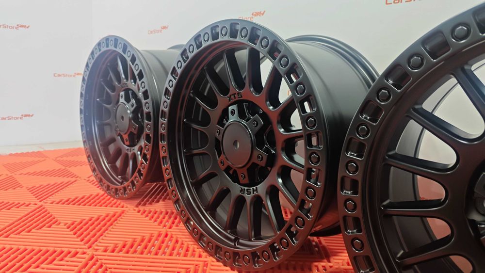Jantes Alumínio 4x4 16 x 8 j et 1 6x139.7 Preto Matte Look Beadlock