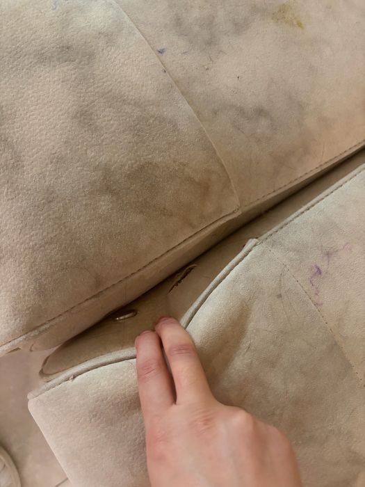 Sofa 3 lugares com chaise long usado
