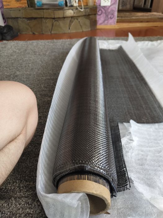 Вуглеткань, вуглецева тканина, карбон, углеткань Carbon  160г/м2