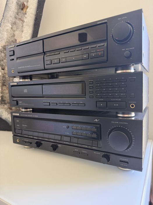 KENWOOD Vintage Hi-Fi – KX-5030 + DP-1030 + KR-A5020 | Kompletny zestaw | Idealny stan