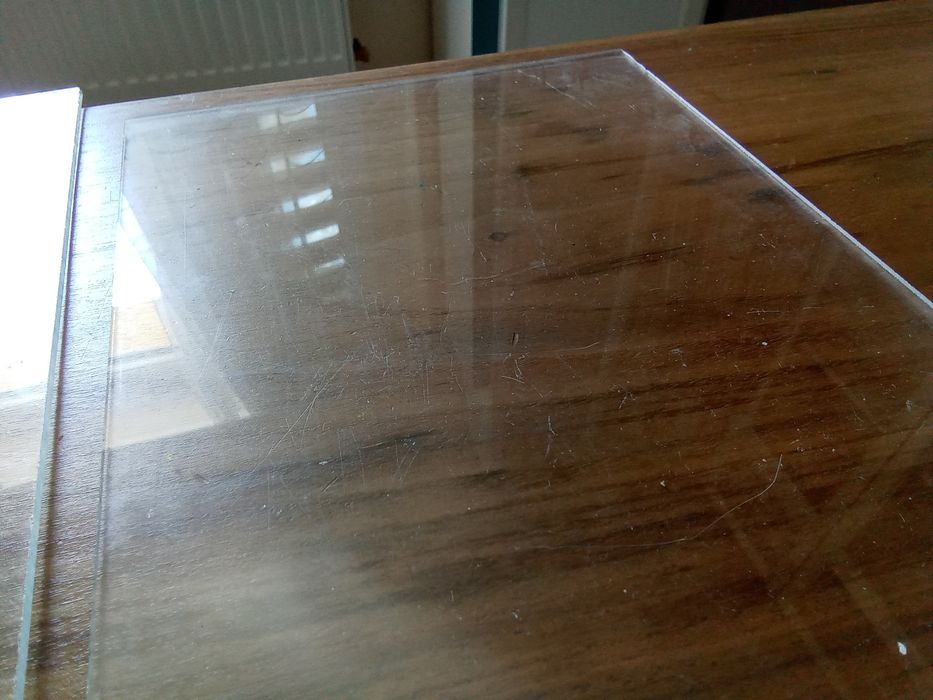 Plexi twarde 3 mm ,  kawałki do rękodzieła 7 szt