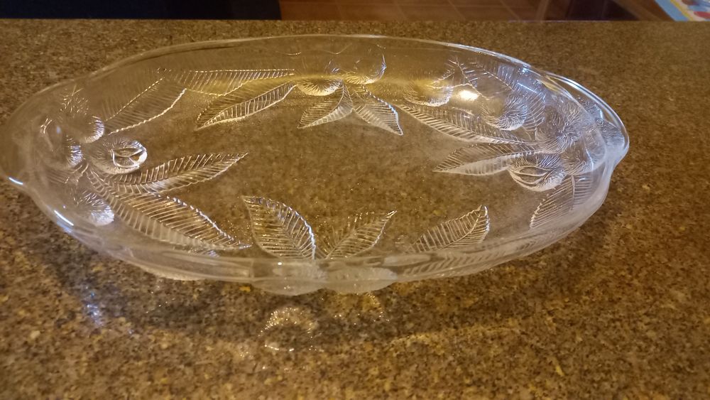 Prato de bolo e travessa