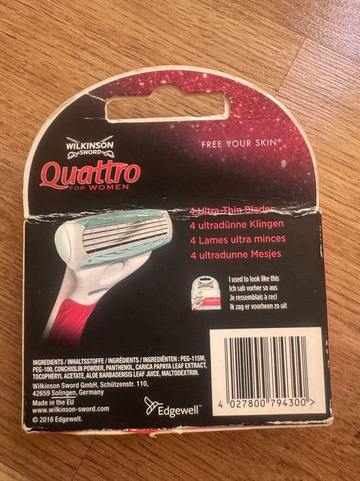 Змінні касети 3 штSword Quattro for Women Sensitive