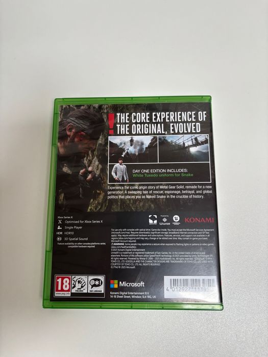 Metal gear solid delta xbox