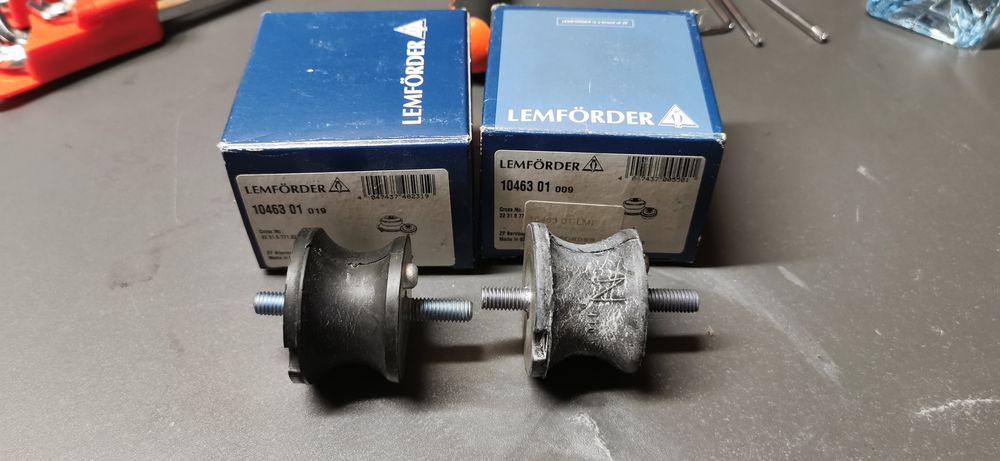 Nowe poduszki skrzyni biegów BMW e39 R6 Lemforder