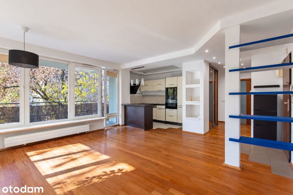 2 pok. | balkon 24 m2 | garaż+komórka | Saska Kępa