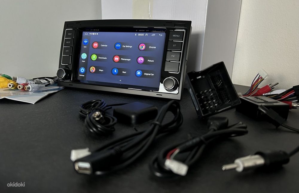 Штатная магнитола Carplay 2/64G для VW Touareg T5  Multivan