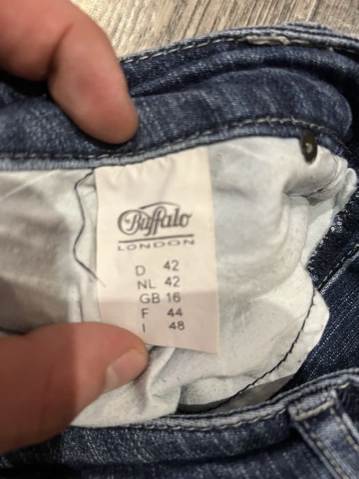 Джинсы буффало buffalo london синие