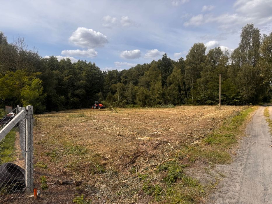 Mulczer czyszczenie działek