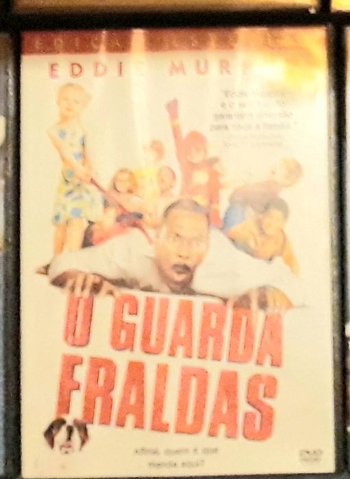 DVD O Guarda Fraldas com Eddie Murphy