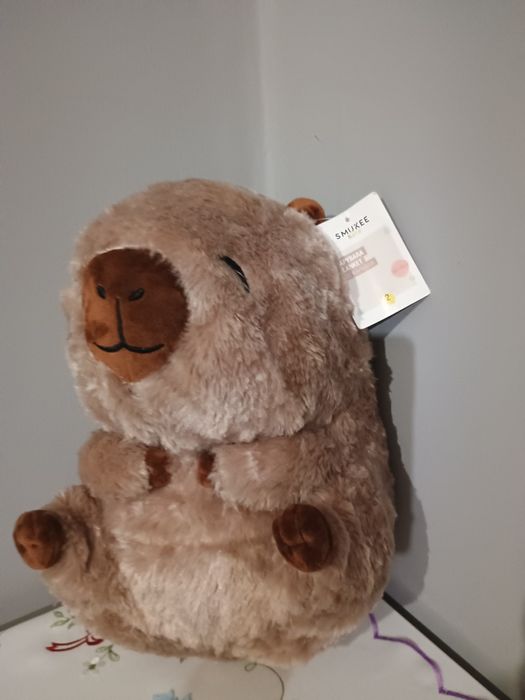 Maskotka Capybara z kocem