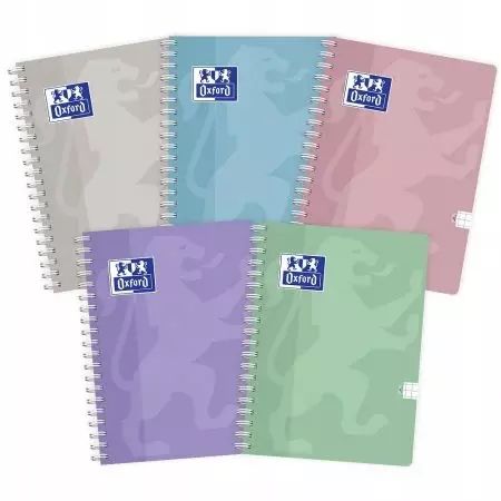 Kołozeszyt A4/80K Kratka Pastel Oxf Fol A 5. Hamelin. Nowy Produkt