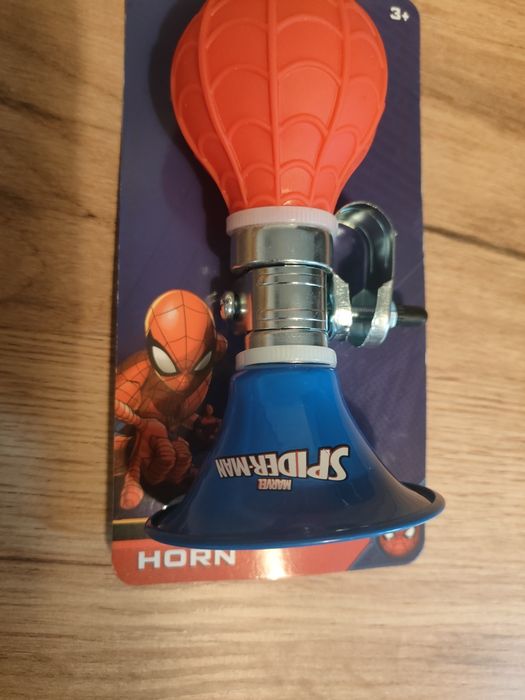 Trąbka rowerowa dla dzieci spiderman 3+