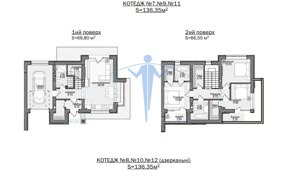 Продається Будинок. Дуплекс, 136 м2, 3 сотих. Від забудовника. Місто!