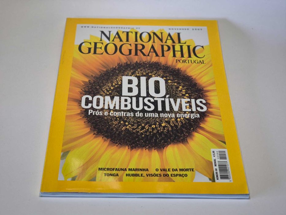 Edição Especial Revista National Geographic, BIO Combustíveis + Mapa A2