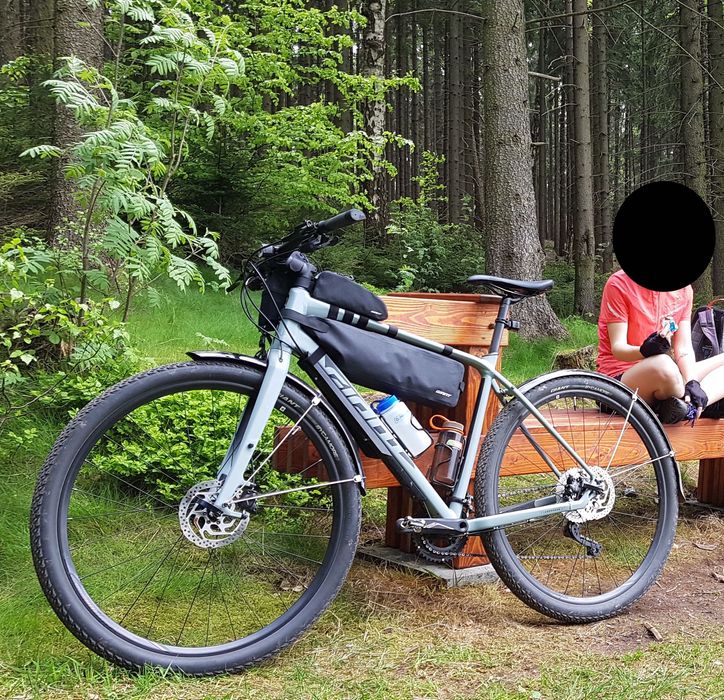 Rower gravel / wyprawowy Giant Toughroad SLR 1 + dodatki / rozmiar L
