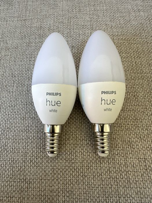 Philips hue 470 White - dwie żarówki e14