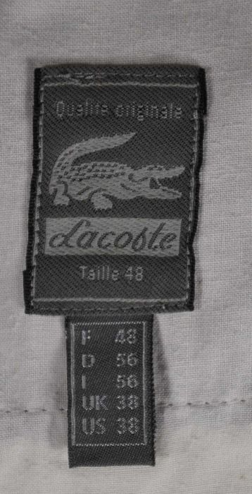 LACOSTE Chino Spodenki Męskie 48 Oryginalne Szorty Bawełna 100% Casual