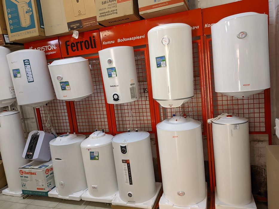 Бойлер 80 літрів, новий зі складу