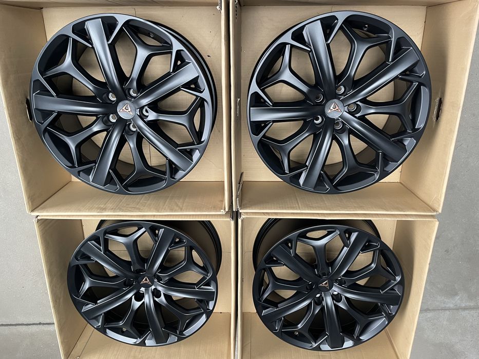 Felgi Cupra Formentor 19 cali 5x112 black lift seat alufelgi  idealne 5ff oryginał