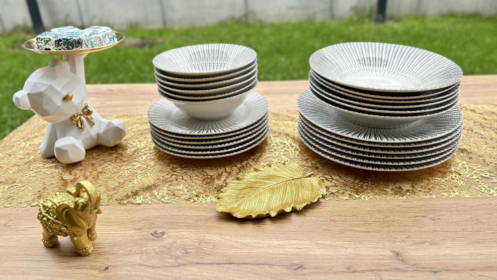 Serwis obiadowy Homelux 24 el. Stokrotki