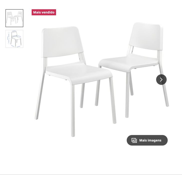 Mesa e Cadeiras marca IKEA