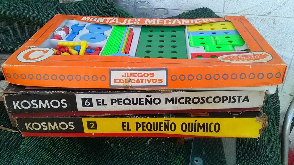 Jogos antigos espanhóis, química, biologia