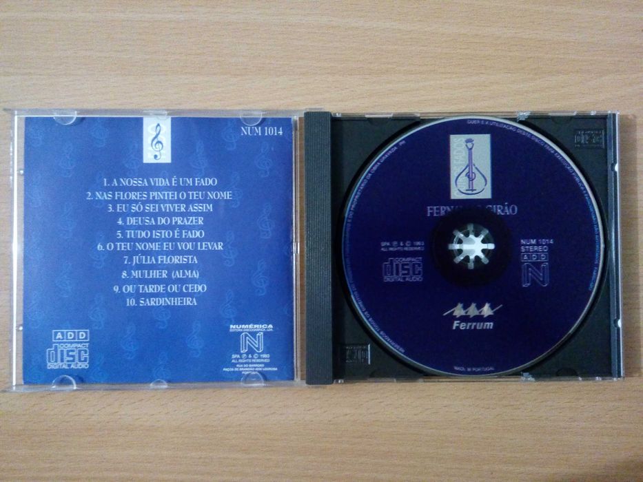 FERNANDO GIRÃO - Outros Fados CD-Promo ( 1993 ). MUITO RARO