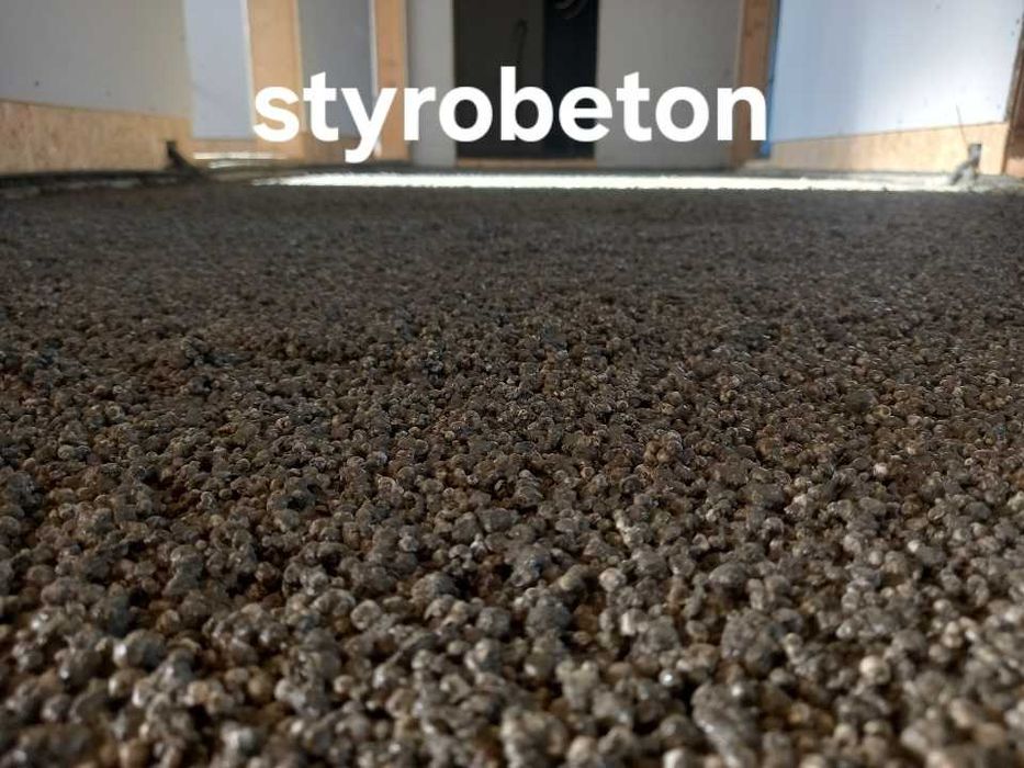 wylewki maszynowe, styrobeton, chudy beton