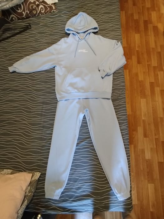 Жіночий спортивний костюм Staff bi light blue oversize.розмiр-XS