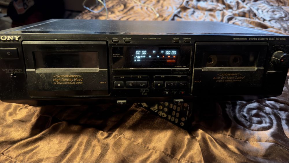 Sony TC-WR 681 deck dwukasetowy