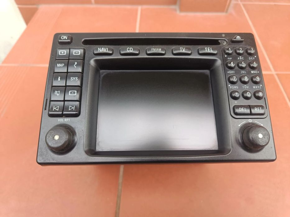MERCEDES W163 ML RADIO COMAND NAVI NAWIGACJA A1638201489
