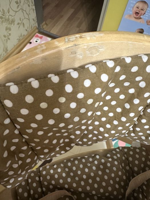 Зростаючий стілець для годування Moby System дерево