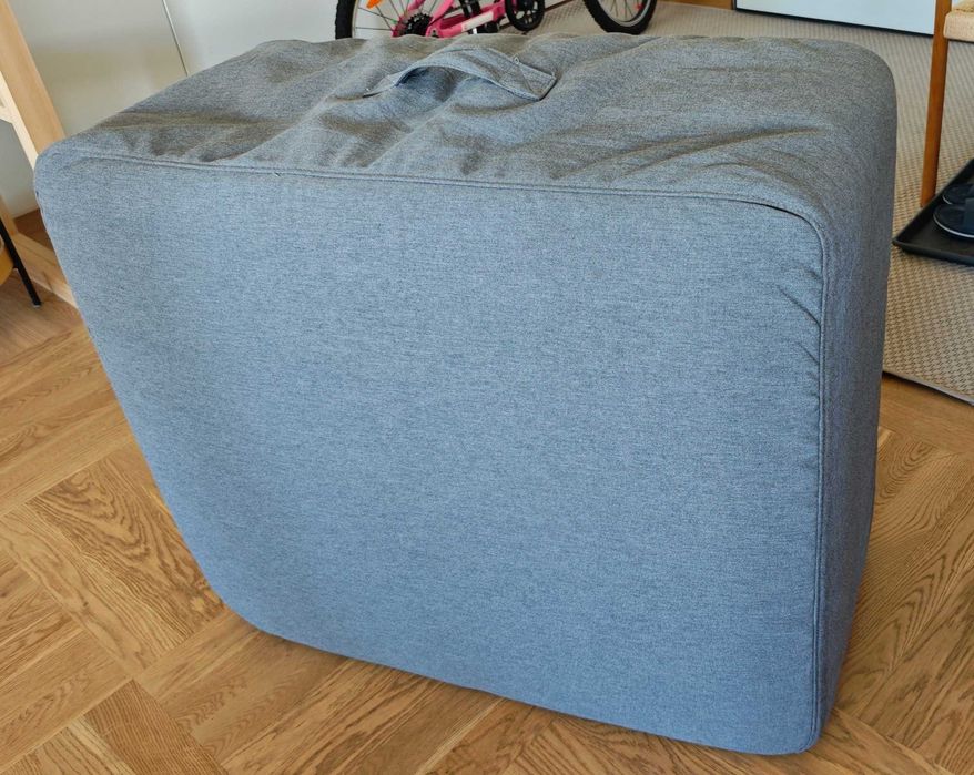 Składany materac / puf IKEA VITHÄLL - Stan idealny (Warszawa, Wola)