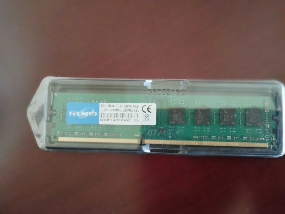 Memória RAM DDR3 de 8GB para PC Nova