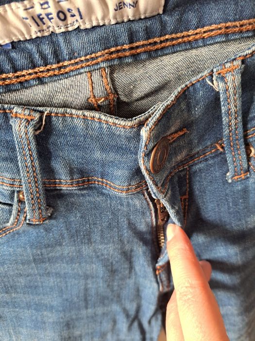Calças de ganga tiffosi rasgadas 40