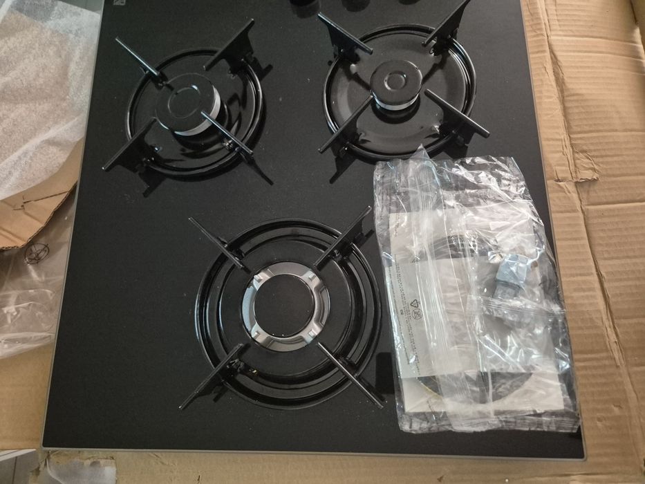 Vendo placa de gas de vidro Midea