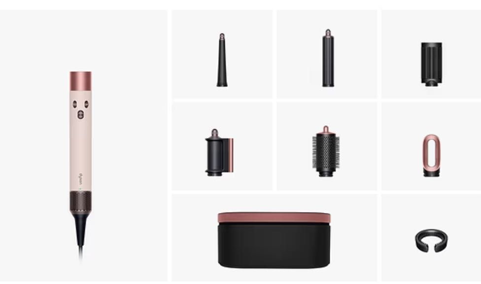 Новий Dyson Airwrap i.d. Straight + Wavy стайлер  Ceramic Pink