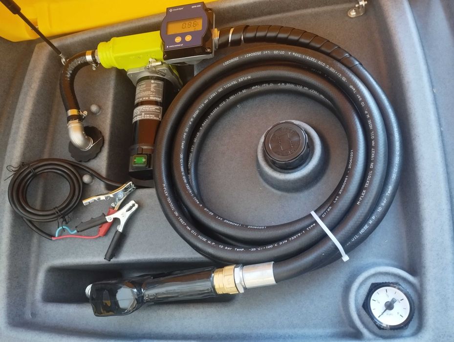 Zbiornik mobilny 400L Swimer - zasilany 12V lub 24V Tecalemit