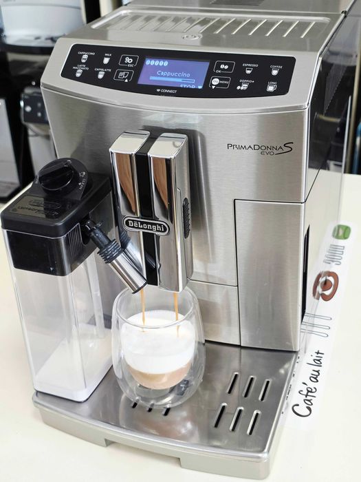 Кавомашина кофемашина Delonghi PrimaDonna S Evo ECAM 510.55