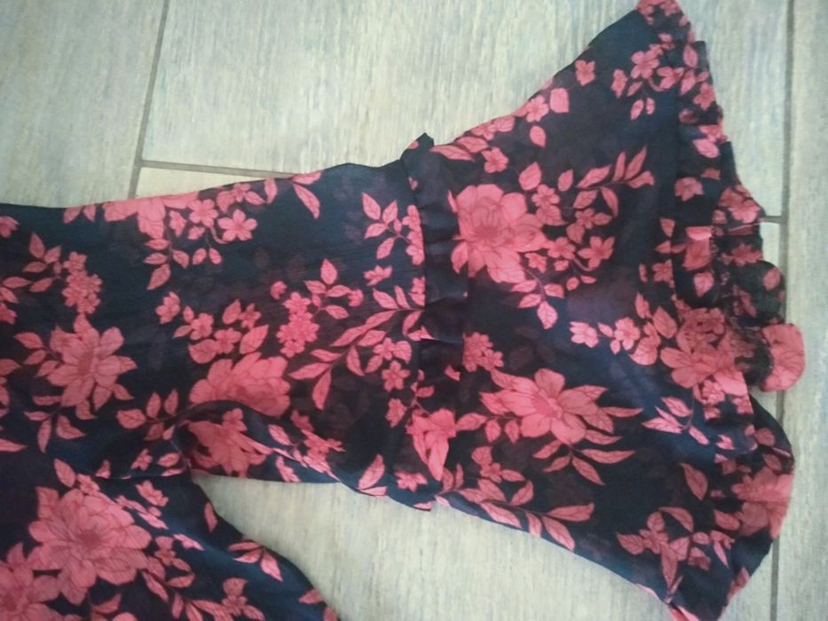 Bluzka wizytowa elegancka rozm 14 XXL