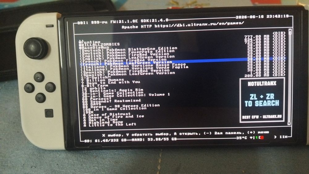 Nintendo Switch OLED Desbloqueada
