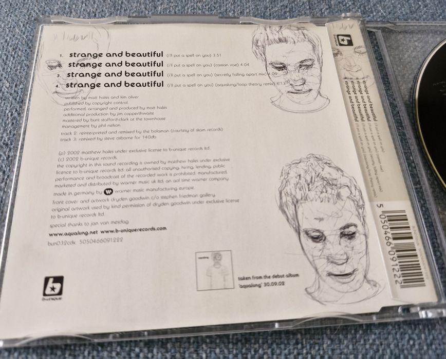 Aqualung - Strange and beautiful singiel CD