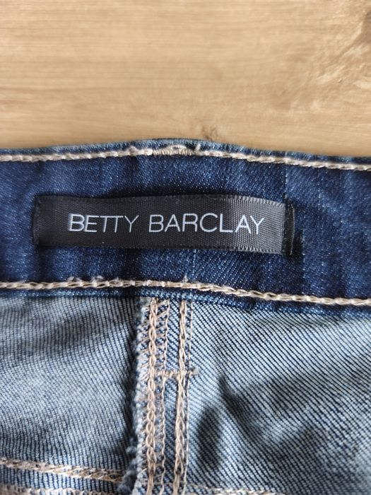 Spodnie jeansy granatowe nowe XXL/44/16 Betty Barclay