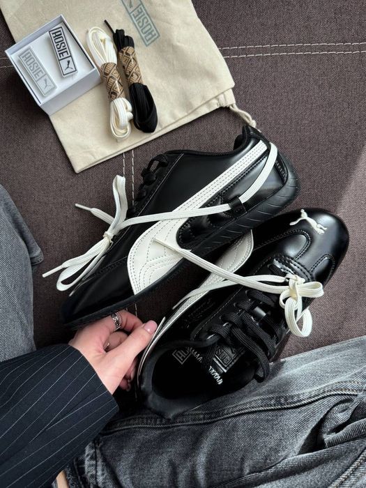 НОВИНКА! Puma Rose Speedboat Black 36 37 38 39 40 41 пума спідбоат чорні
