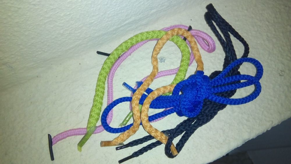 Lote cordas e cordões coloridos
