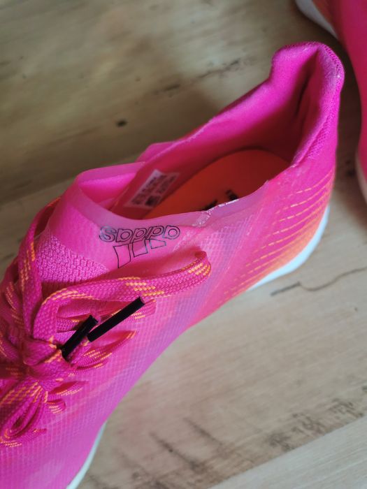 Buty do piłki nożnej Adidas X Ghosted. 1 Shock Pink